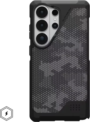 UAG Metropolis LT Samsung S26 Ultra Hoesje Magnetic Back Cover Camo Graphite afbeelding 1