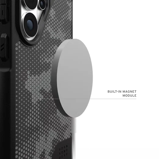 UAG Metropolis LT Samsung S26 Ultra Hoesje Magnetic Back Cover Camo Graphite afbeelding 4