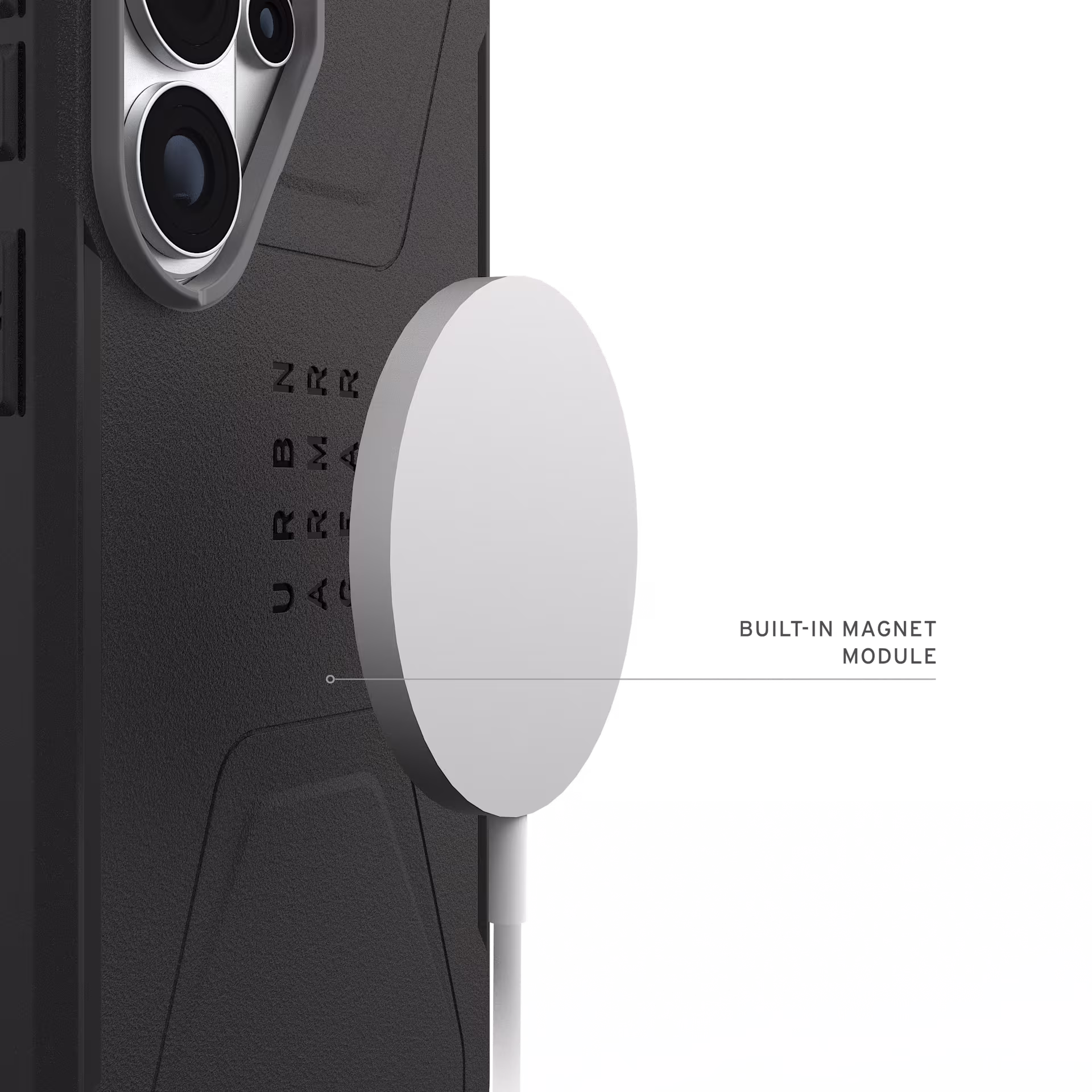 UAG Civilian Samsung Galaxy S26 Ultra Hoesje MagSafe Back Cover Zwart afbeelding 10
