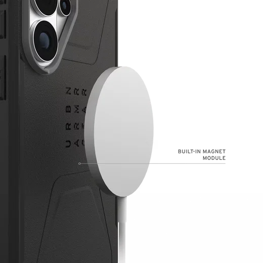 UAG Civilian Samsung Galaxy S26 Ultra Hoesje MagSafe Back Cover Zwart afbeelding 10