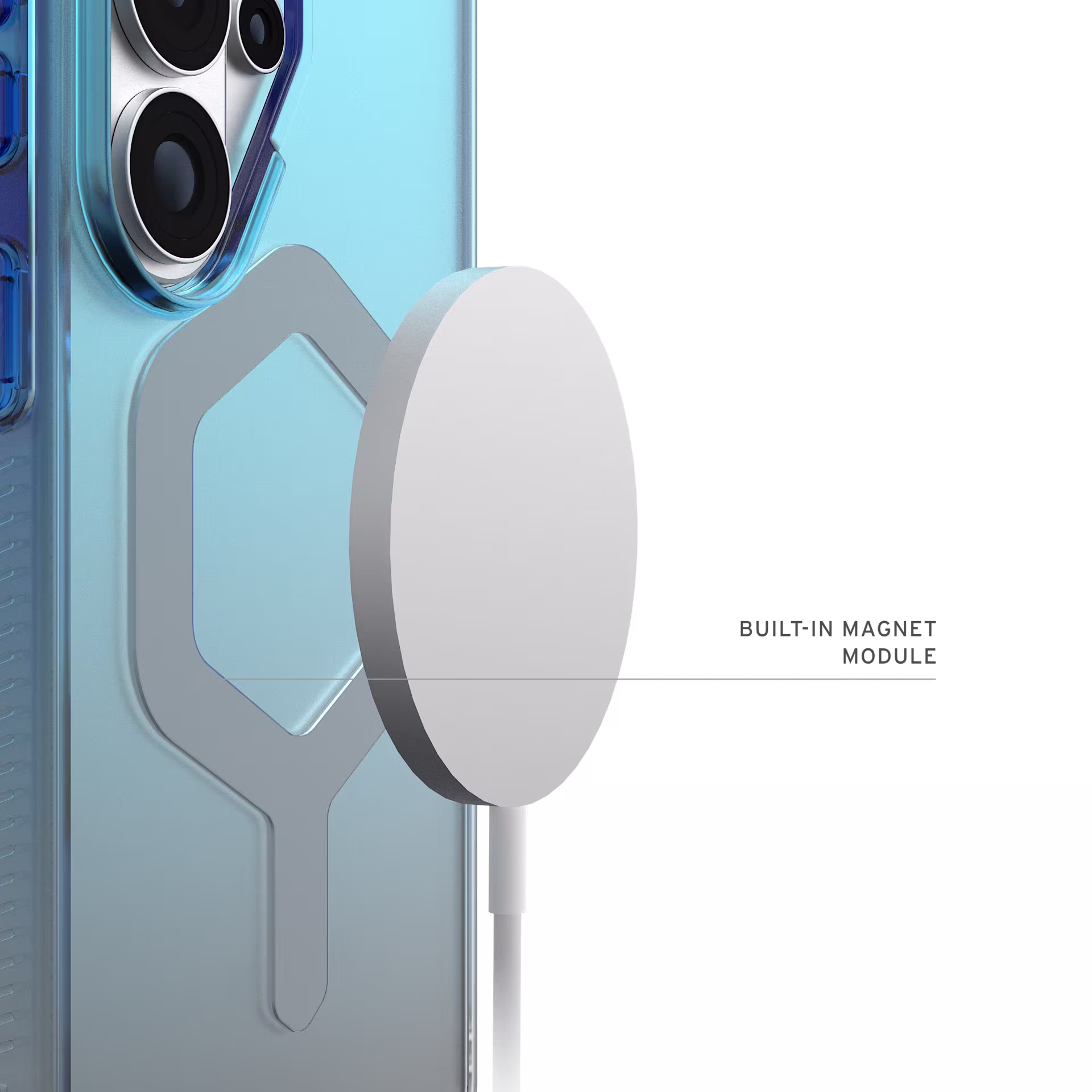 UAG Plyo Pro Samsung Galaxy S26 Ultra Hoesje MagSafe Back Cover Blauw afbeelding 9