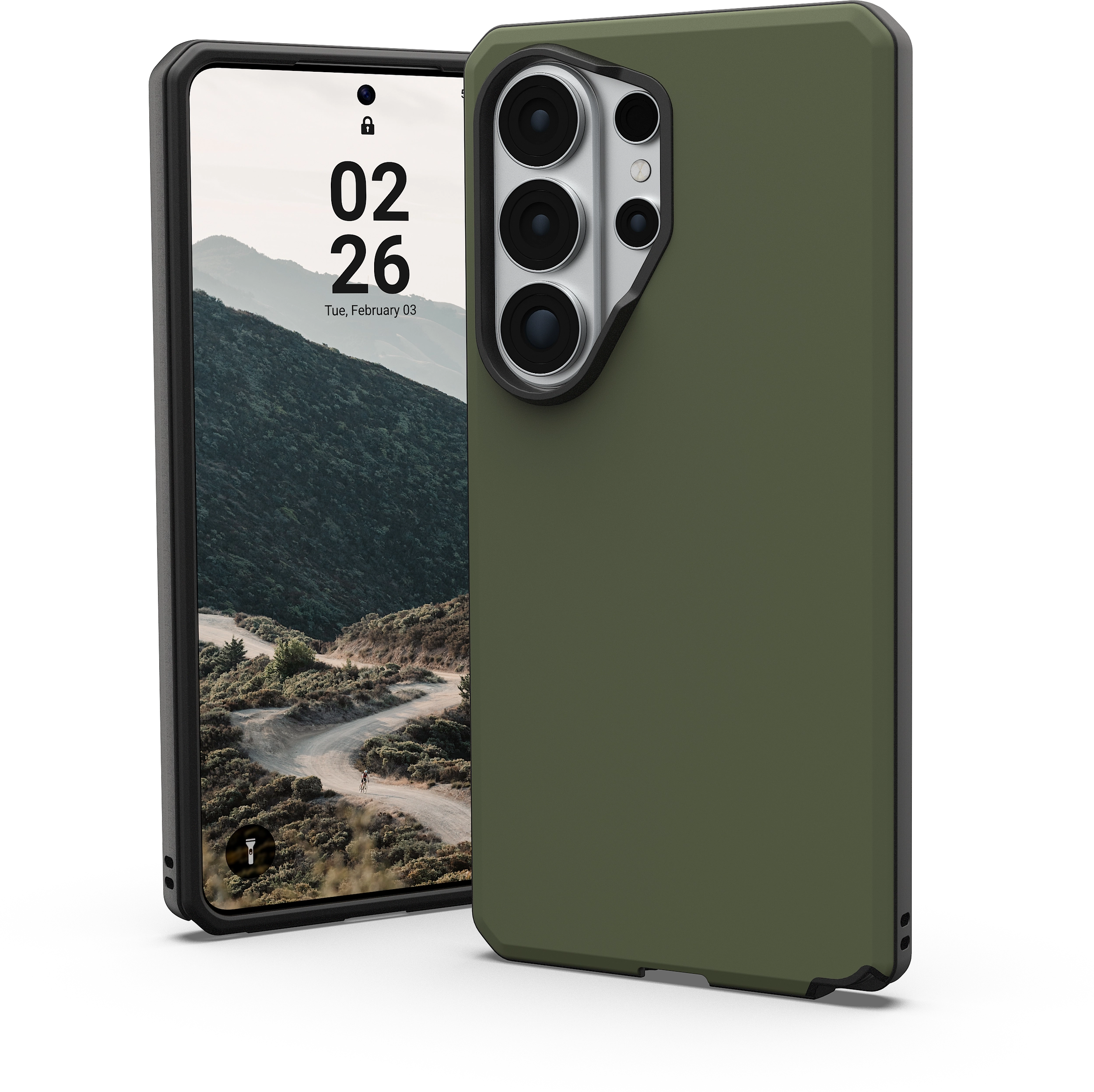 UAG Civilian LT Samsung Galaxy S26 Ultra Hoesje MagSafe Back Cover Groen afbeelding 1
