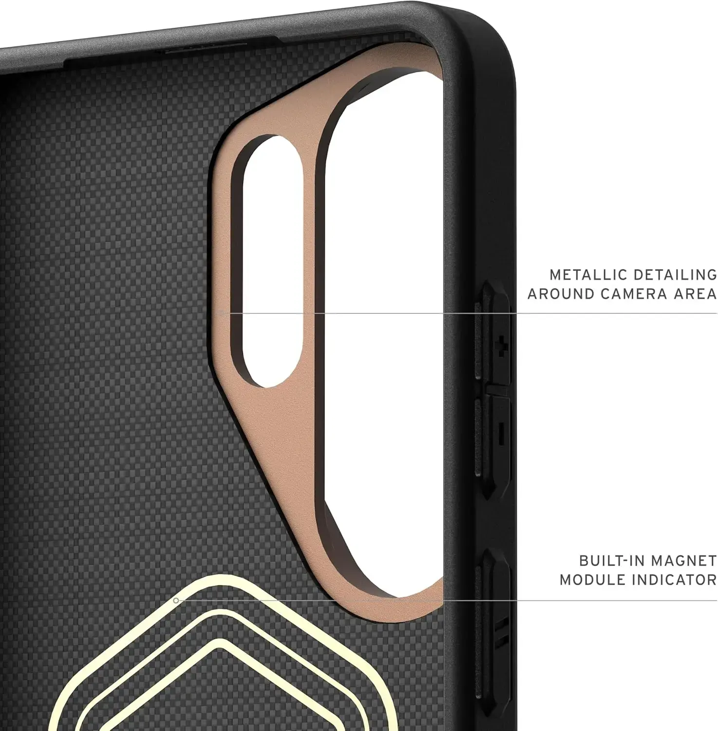 UAG Fibr Armr Samsung Galaxy S26 Ultra Hoesje Magnetic Back Cover Zwart afbeelding 4