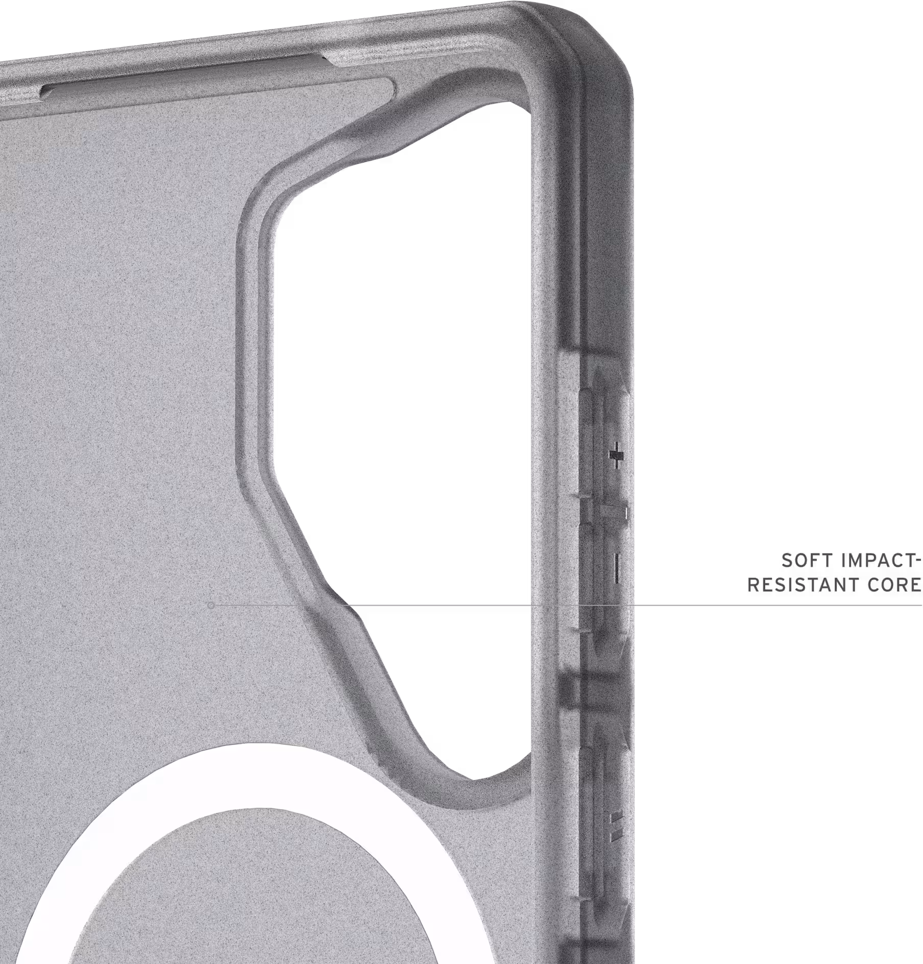 UAG Dot Samsung Galaxy S26 Ultra Hoesje Magnetic Back Cover Transparant Ash afbeelding 8