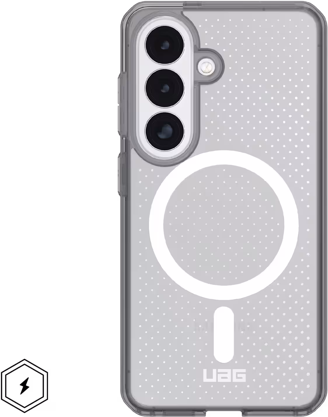 UAG Dot Samsung Galaxy S26 Hoesje Magnetic Back Cover Ice Ash afbeelding 1