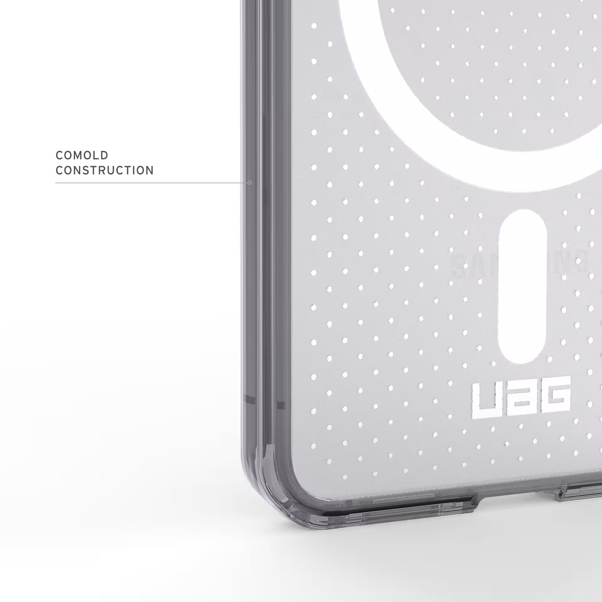 UAG Dot Samsung Galaxy S26 Hoesje Magnetic Back Cover Ice Ash afbeelding 6