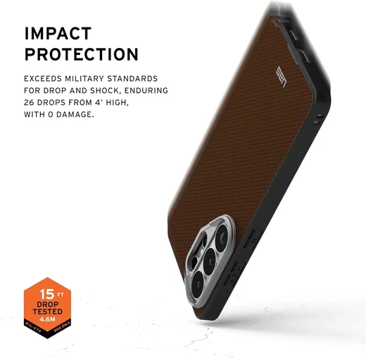 UAG Fibr Armr Samsung Galaxy S26 Ultra Hoesje Magnetic Back Cover Rood afbeelding 6