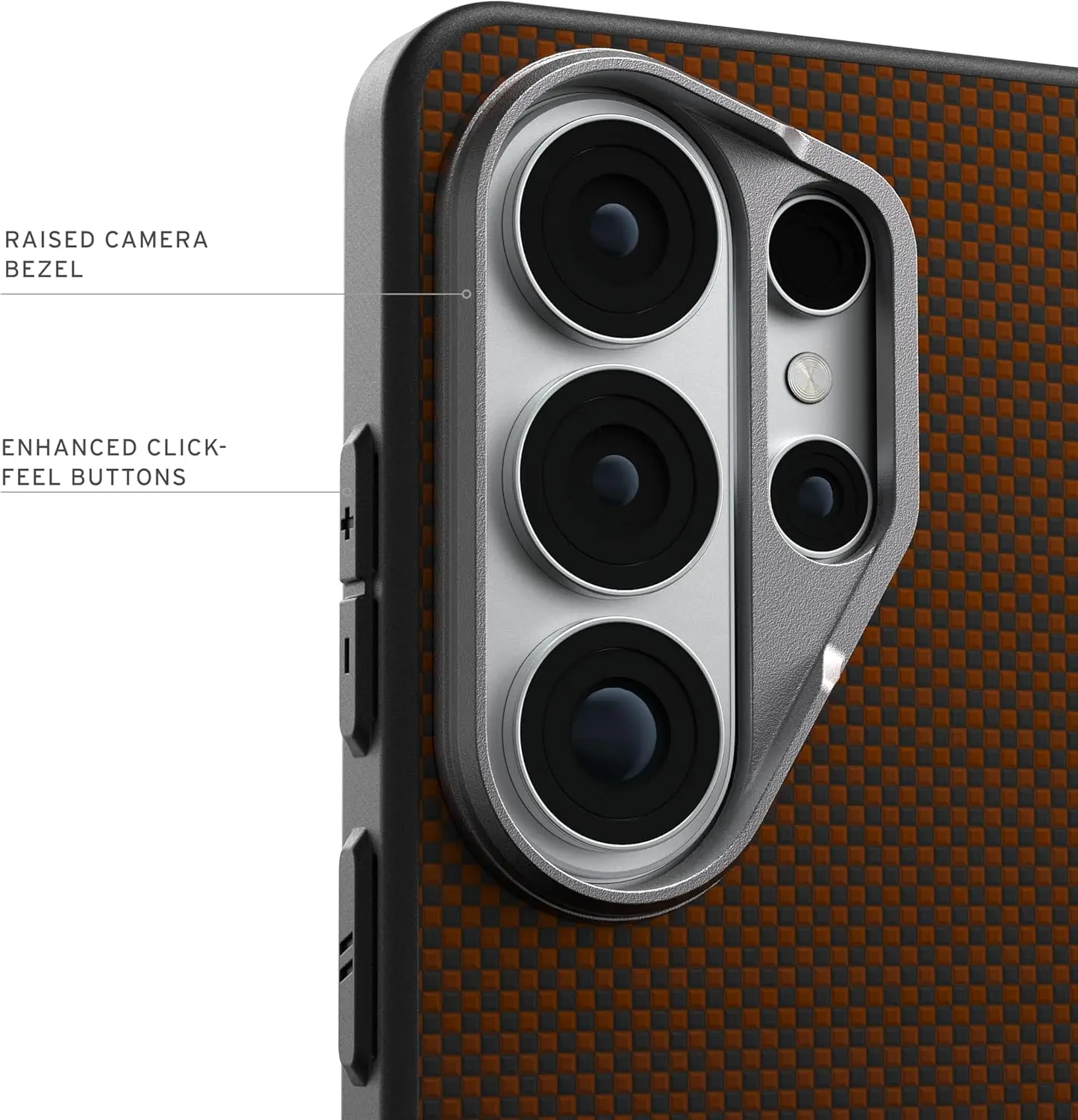 UAG Fibr Armr Samsung Galaxy S26 Ultra Hoesje Magnetic Back Cover Rood afbeelding 8