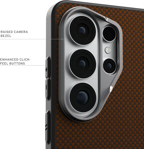 UAG Fibr Armr Samsung Galaxy S26 Ultra Hoesje Magnetic Back Cover Rood afbeelding 8