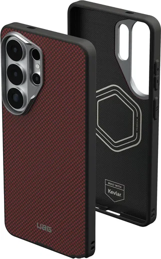 UAG Fibr Armr Samsung Galaxy S26 Ultra Hoesje Magnetic Back Cover Rood afbeelding 5
