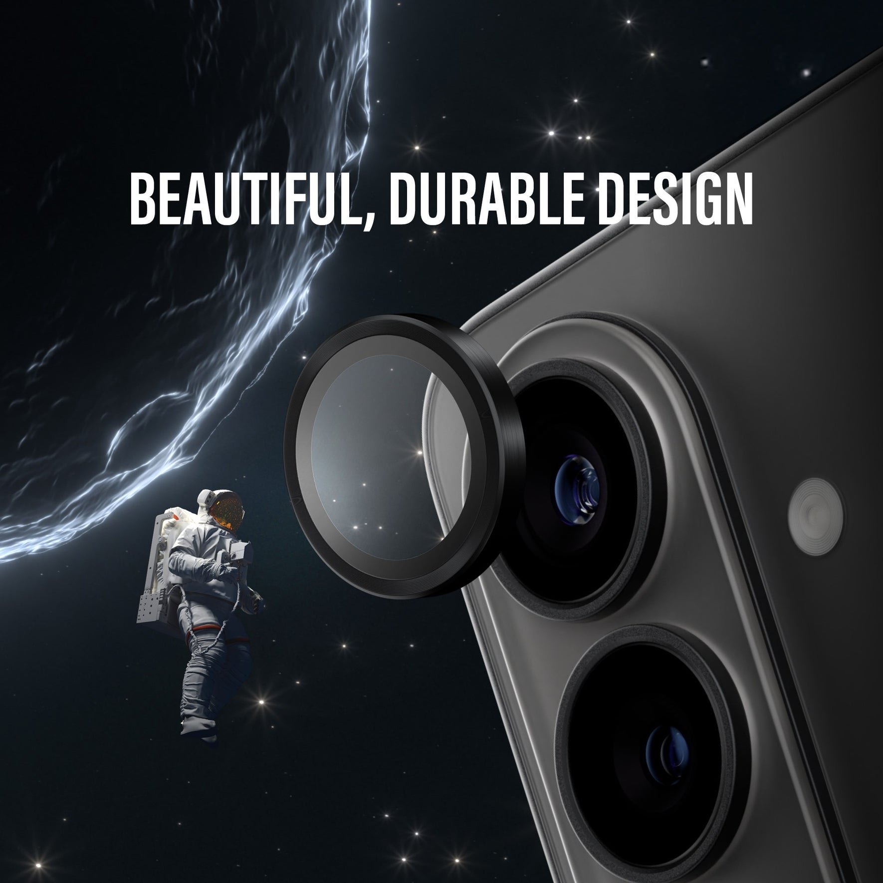 PanzerGlass Hoops Ceramic Samsung Galaxy S26 Camera Lens Protector Glas afbeelding 5