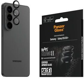 PanzerGlass Hoops Ceramic Samsung Galaxy S26 Camera Lens Protector Glas afbeelding 6