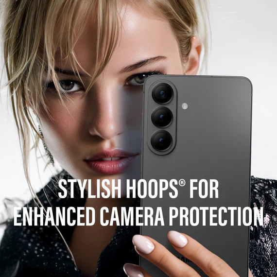 PanzerGlass Hoops Rings Samsung Galaxy S26 Camera Lens Protector Glas Zwart afbeelding 8