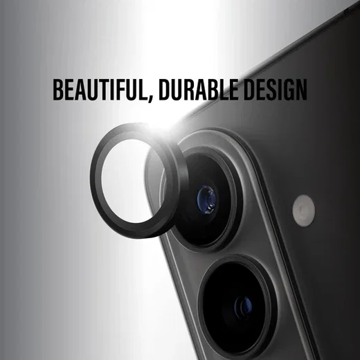 PanzerGlass Hoops Rings Samsung Galaxy S26 Camera Lens Protector Glas Zwart afbeelding 6