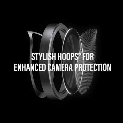 PanzerGlass Hoops Rings Samsung Galaxy S26 Camera Lens Protector Glas Zwart afbeelding 5