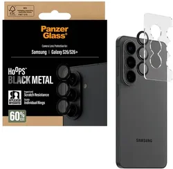 PanzerGlass Hoops Rings Samsung Galaxy S26 Camera Lens Protector Glas Zwart afbeelding
