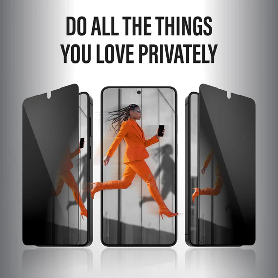 PanzerGlass FastFit Ultra-Wide Samsung S26 Plus Privacy Glass Screen Protector afbeelding 4