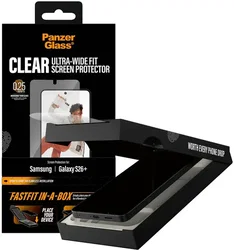 PanzerGlass FastFit Ultra-Wide Samsung Galaxy S26 Plus Screen Protector afbeelding