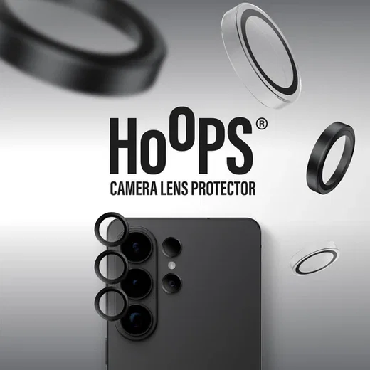 PanzerGlass Hoops Rings Samsung Galaxy S26 Ultra Camera Lens Protector Zwart afbeelding 4