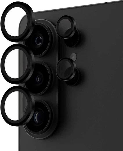 PanzerGlass Hoops Rings Samsung Galaxy S26 Ultra Camera Lens Protector Zwart afbeelding 2