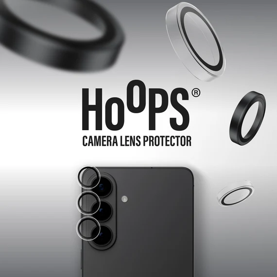 PanzerGlass Hoops Rings Samsung Galaxy S26 Camera Lens Protector Glas Clear afbeelding 3