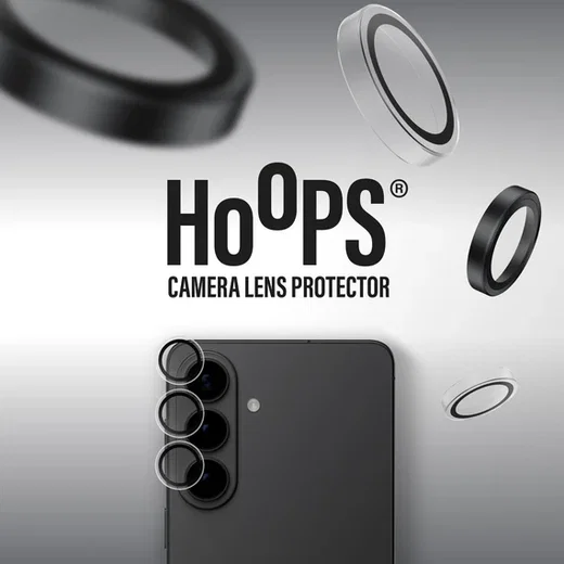 PanzerGlass Hoops Rings Samsung Galaxy S26 Camera Lens Protector Glas Clear afbeelding 3