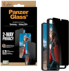 PanzerGlass Ultra-Wide Samsung Galaxy S26 Plus Screen Protector Privacy Glass afbeelding