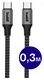 Buddi Go Compacte Powerbank 5.000 mAh met Buddi Flex 30cm USB-C Kabel 60W Zwart afbeelding 3