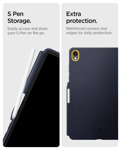 Spigen Nano Pop Samsung Galaxy Tab S11 Hoes Back Cover Blauw afbeelding 5