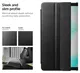 Spigen Smart Fold Samsung Galaxy Tab A11 / A9 Hoes Tri-Fold Book Case Zwart afbeelding 3