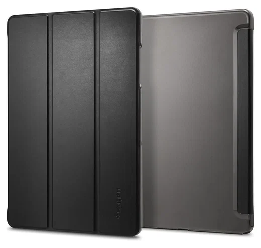 Spigen Smart Fold Samsung Galaxy Tab A11 Plus / A9 Plus Hoes Tri-Fold Zwart afbeelding 1