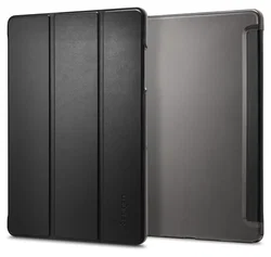 Spigen Smart Fold Samsung Galaxy Tab A11 Plus / A9 Plus Hoes Tri-Fold Zwart afbeelding