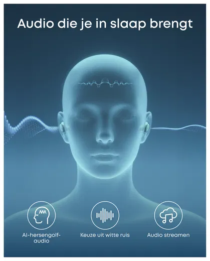 Anker SoundCore Sleep A30 Draadloze Bluetooth Oordopjes Noise Cancelling Groen afbeelding 7