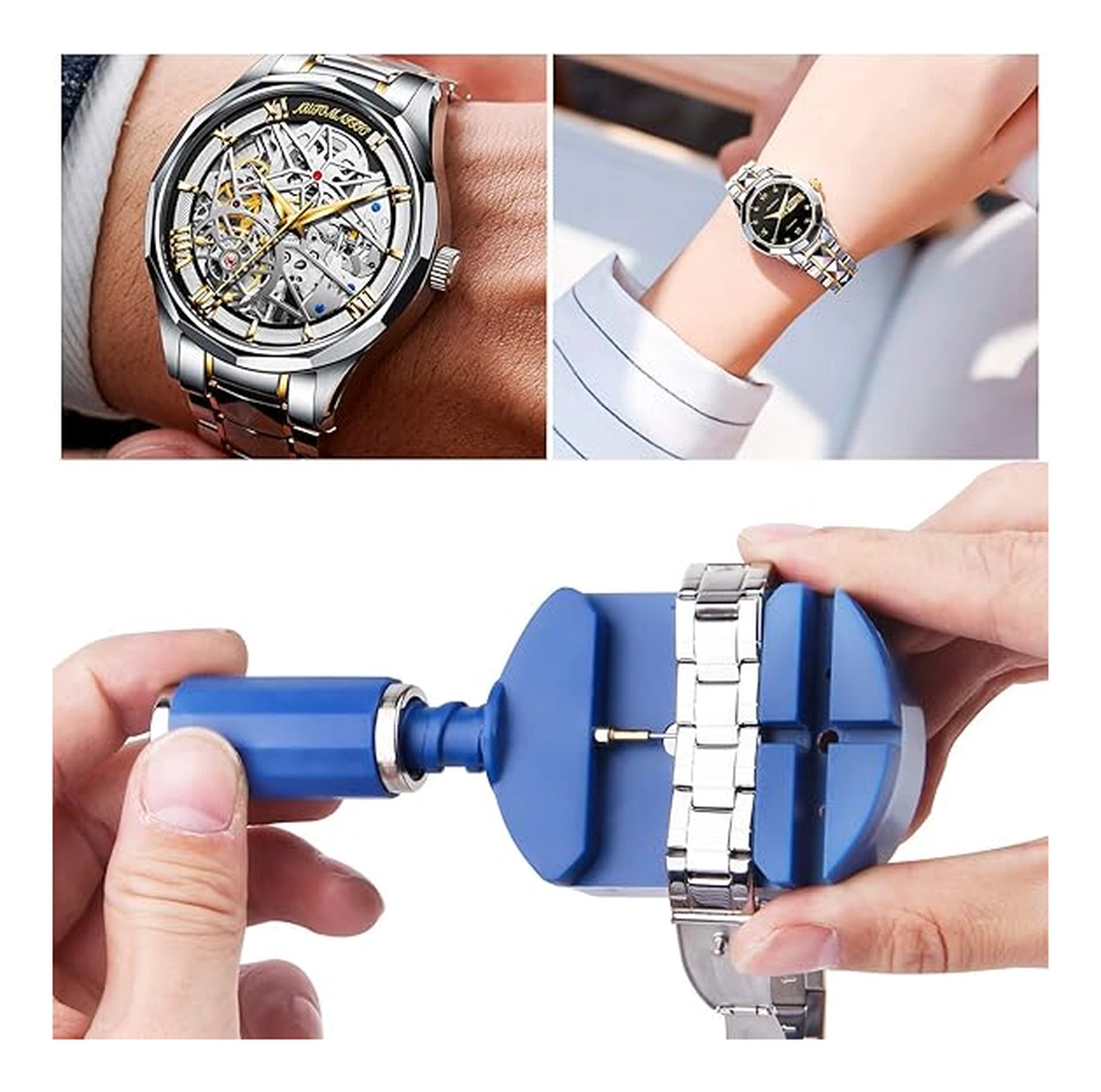 SBG Horlogeband Pin Verwijderaar - Horloge Reparatie Kit voor Smartwatch Bandjes afbeelding 8