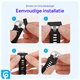 SBG Horlogeband Lusjes - Vervangende Smartwatch Houders Set (6 Stuks) Zwart afbeelding 6
