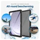 Samsung Galaxy Tab A11 Plus Hoes Waterdicht Full Protect Cover IP68 Zwart afbeelding 2