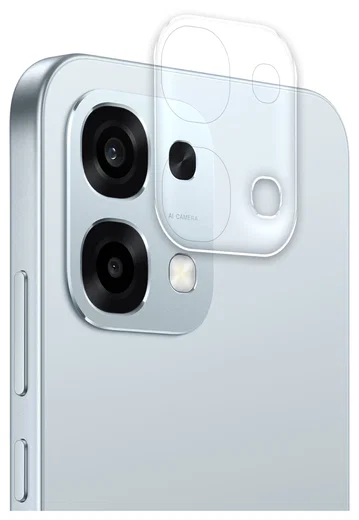 Rosso Oppo A6 Pro Camera Lens Protector Transparant afbeelding 2