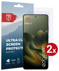 Rosso Motorola Edge 70 Screen Protector Case Friendly Folie Duo Pack afbeelding
