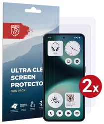 Rosso Nothing Phone (3a) Lite Screen Protector Case Friendly Folie Duo Pack afbeelding