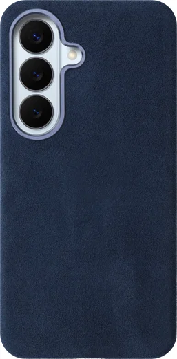 Rosso Avanti Samsung Galaxy S26 Hoesje Alcantara MagSafe Back Cover Blauw afbeelding 10