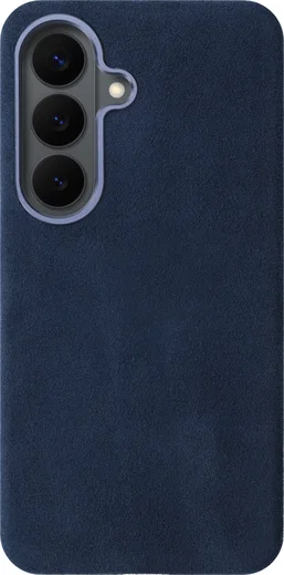 Rosso Avanti Samsung Galaxy S26 Hoesje Alcantara MagSafe Back Cover Blauw afbeelding 8