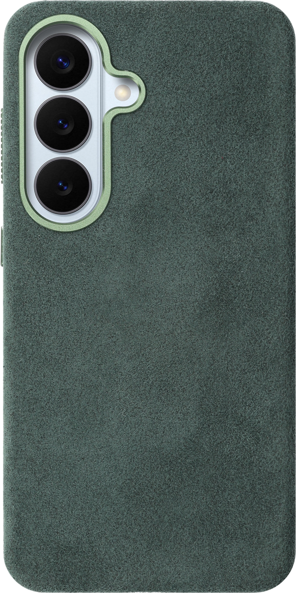 Rosso Avanti Samsung Galaxy S26 Hoesje Alcantara MagSafe Back Cover Groen afbeelding 11