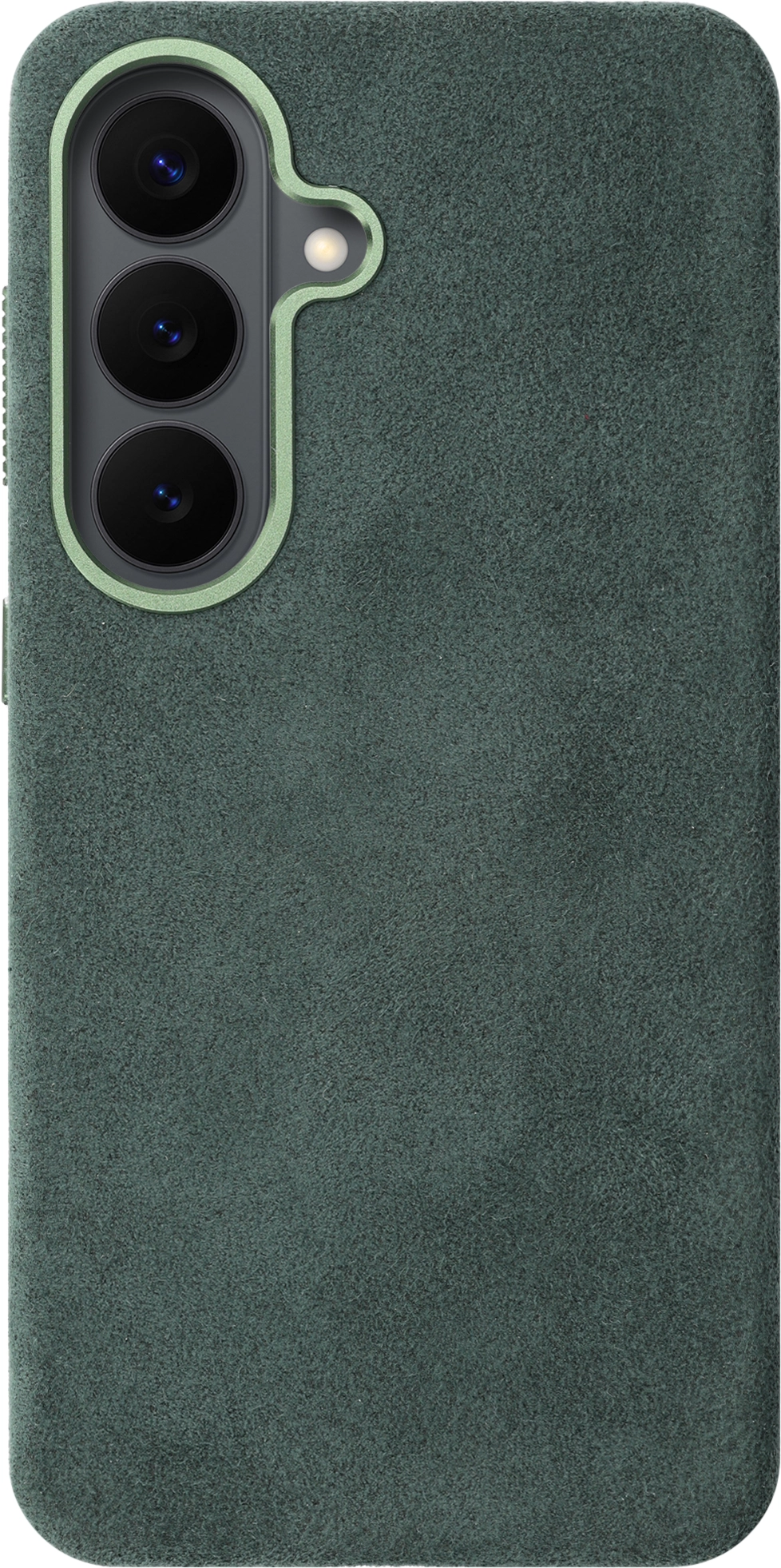 Rosso Avanti Samsung Galaxy S26 Hoesje Alcantara MagSafe Back Cover Groen afbeelding 8