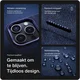 Rosso Avanti Samsung S26 Plus Hoesje Alcantara MagSafe Back Cover Blauw afbeelding 5