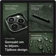 Rosso Avanti Samsung S26 Plus Hoesje Alcantara MagSafe Back Cover Groen afbeelding 5