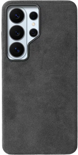 Rosso Avanti Samsung S26 Ultra Hoesje Alcantara MagSafe Back Cover Grijs afbeelding 10