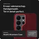 Rosso Avanti Samsung S26 Ultra Hoesje Alcantara MagSafe Back Cover Burgundy afbeelding 4