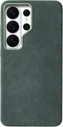 Rosso Avanti Samsung S26 Ultra Hoesje Alcantara MagSafe Back Cover Groen