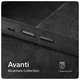 Rosso Avanti Apple iPhone 17 Hoesje Alcantara MagSafe Back Cover Grijs afbeelding 11