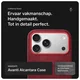 Rosso Avanti iPhone 17 Pro Max Hoesje Alcantara MagSafe Back Cover Burgundy afbeelding 4
